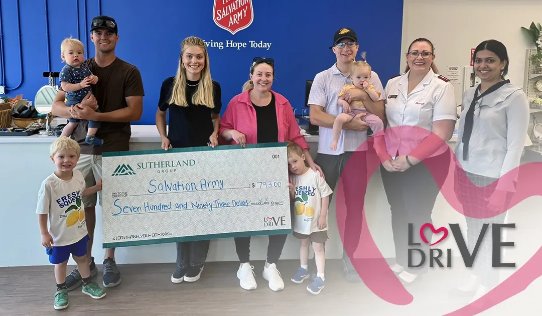 Our Volunteers Support Salvation Army Through LoveDrive Initiative in BC