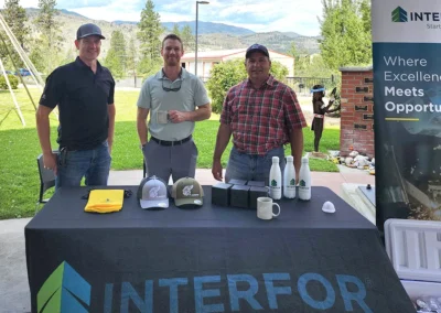 The Sutherland Group OIB Job Fair - Interfor Booth